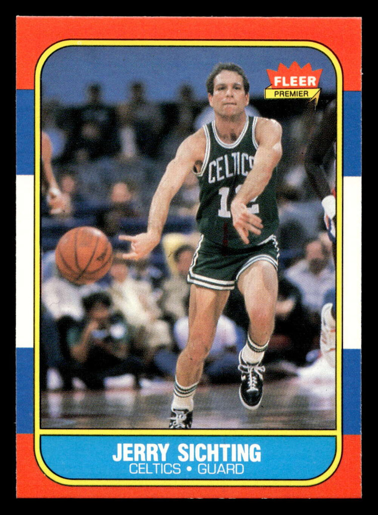 1986-87 Fleer #101 Jerry Sichting Near Mint+ Basketball  ID: 508977
