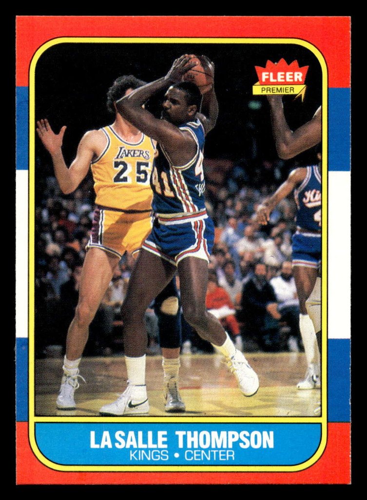 1986-87 Fleer #110 LaSalle Thompson Near Mint RC Rookie Basketball  ID: 509029