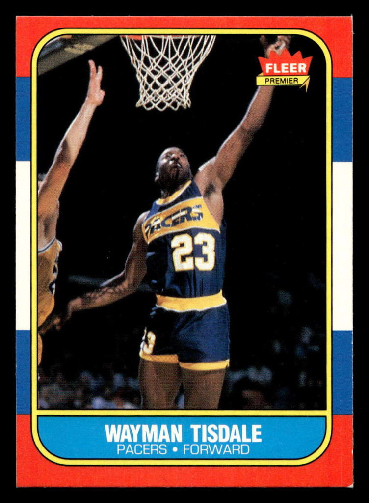 1986-87 Fleer #113 Wayman Tisdale Ex-Mint RC Rookie Basketball  ID: 509049