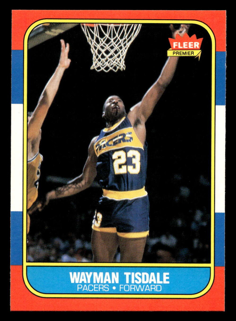 1986-87 Fleer #113 Wayman Tisdale Near Mint+ RC Rookie Basketball  ID: 509054