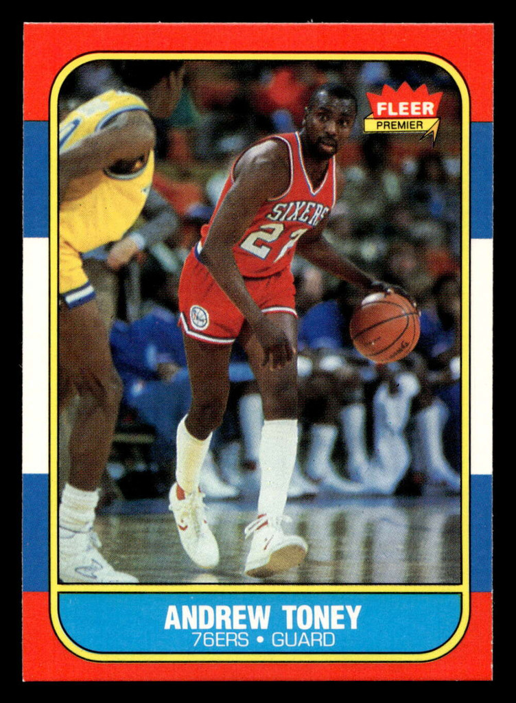 1986-87 Fleer #114 Andrew Toney Near Mint Basketball  ID: 509063