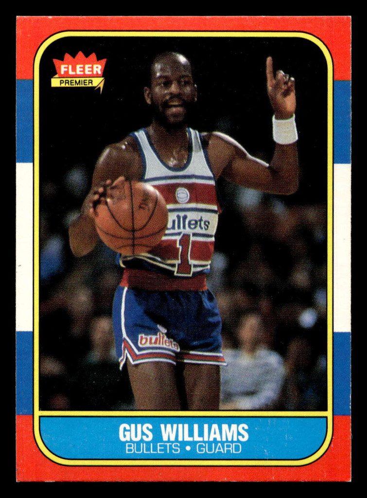 1986-87 Fleer #124 Gus Williams Ex-Mint Basketball  ID: 509125