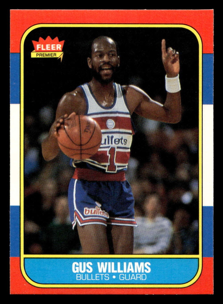 1986-87 Fleer #124 Gus Williams Near Mint Basketball  ID: 509129