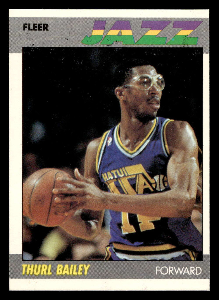 1987-88 Fleer #6 Thurl Bailey Near Mint Basketball  ID: 509180