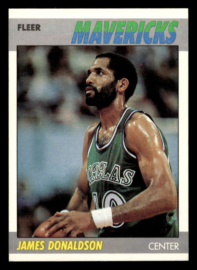 1987-88 Fleer #28 James Donaldson NM-Mint Basketball  ID: 509279