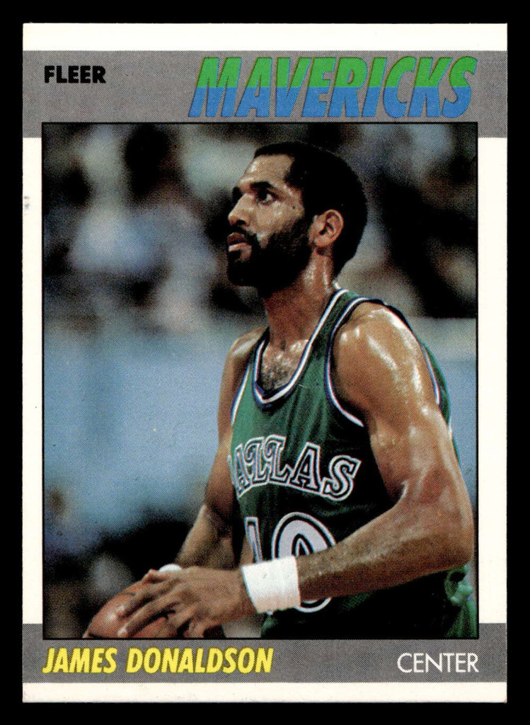 1987-88 Fleer #28 James Donaldson Near Mint+ Basketball  ID: 509280