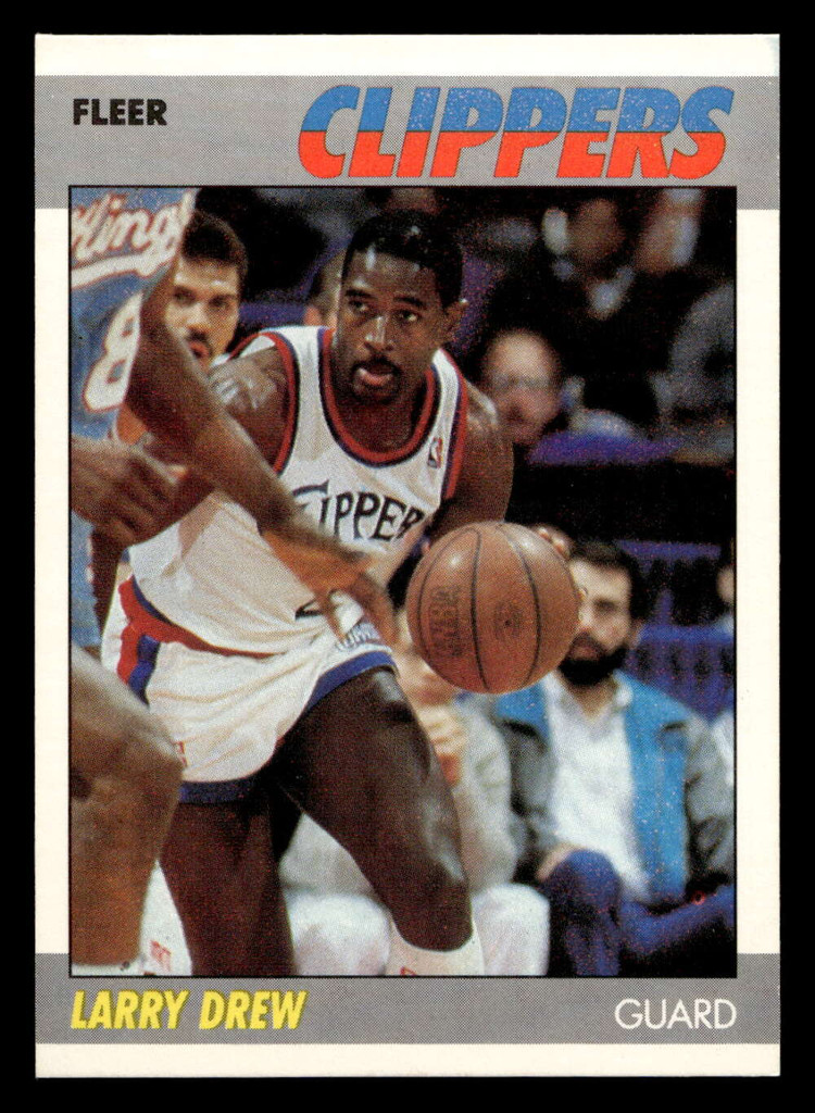 1987-88 Fleer #29 Larry Drew NM-Mint Basketball  ID: 509285