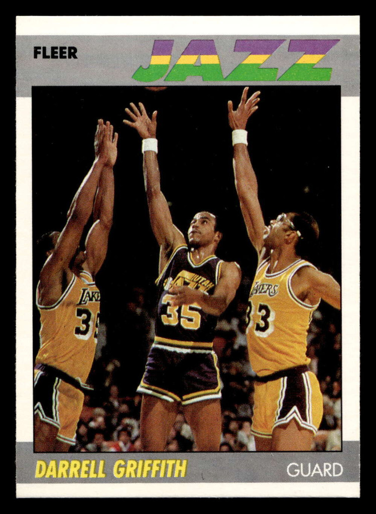 1987-88 Fleer #46 Darrell Griffith NM-Mint Basketball  ID: 509356