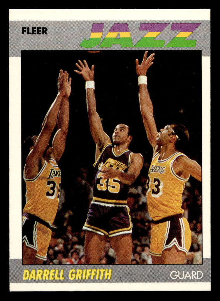 1987-88 Fleer #46 Darrell Griffith Near Mint+ Basketball  ID: 509359