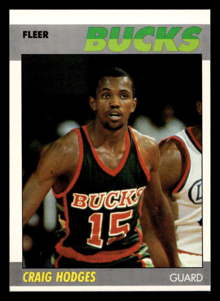 1987-88 Fleer #52 Craig Hodges Near Mint+ Basketball  ID: 509389