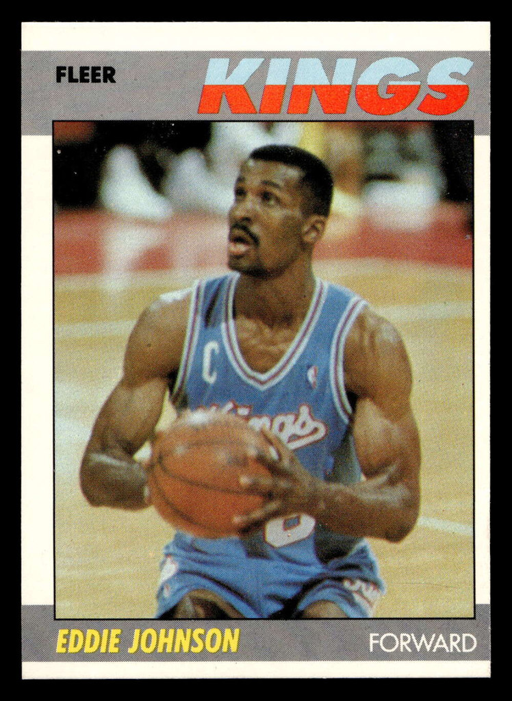 1987-88 Fleer #55 Eddie Johnson Near Mint Basketball  ID: 509400