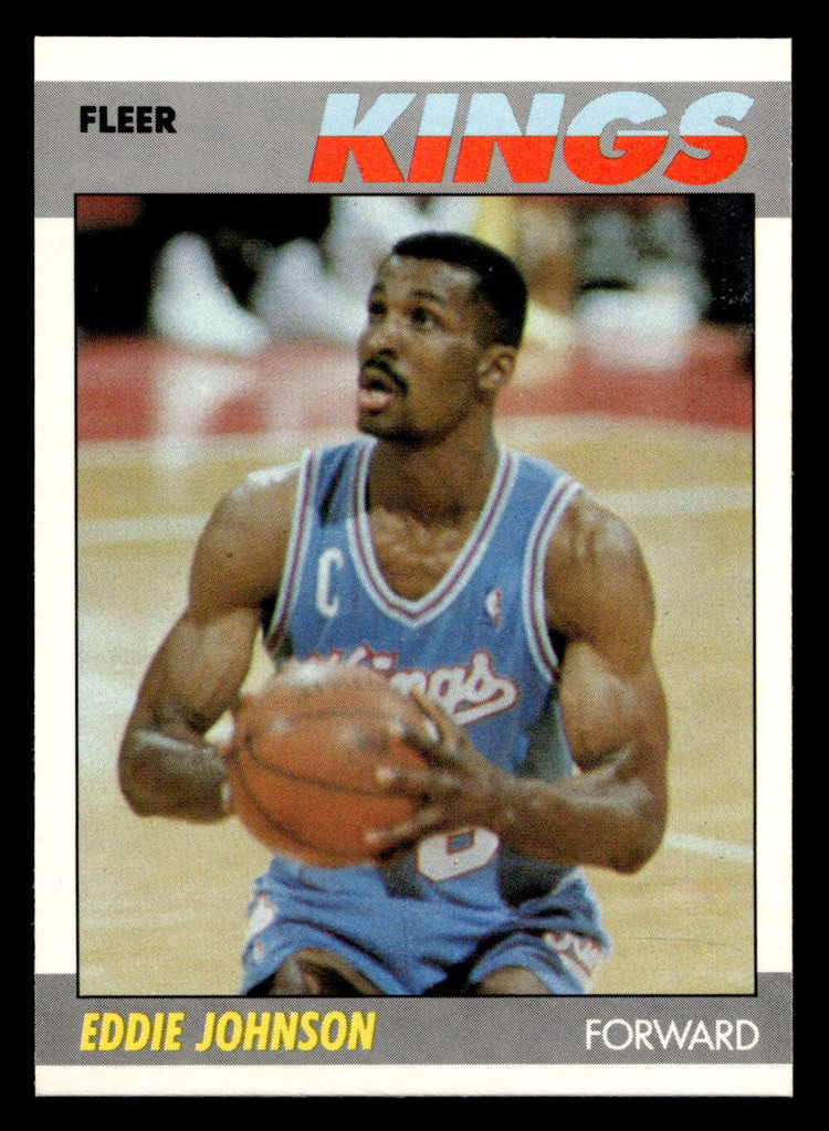 1987-88 Fleer #55 Eddie Johnson NM-Mint Basketball  ID: 509402