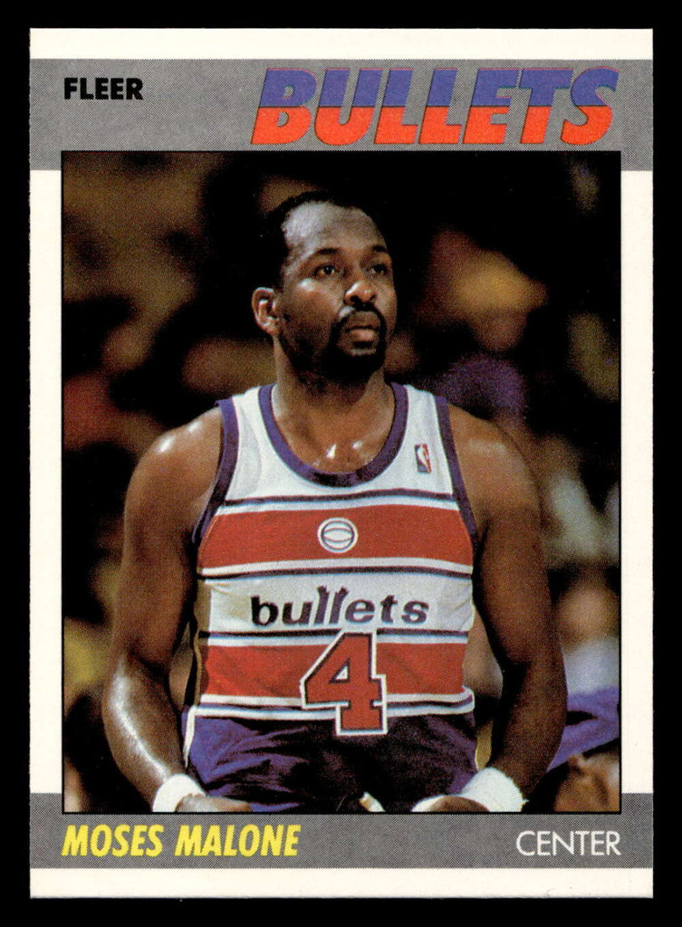 1987-88 Fleer #69 Moses Malone NM-Mint Basketball  ID: 509449