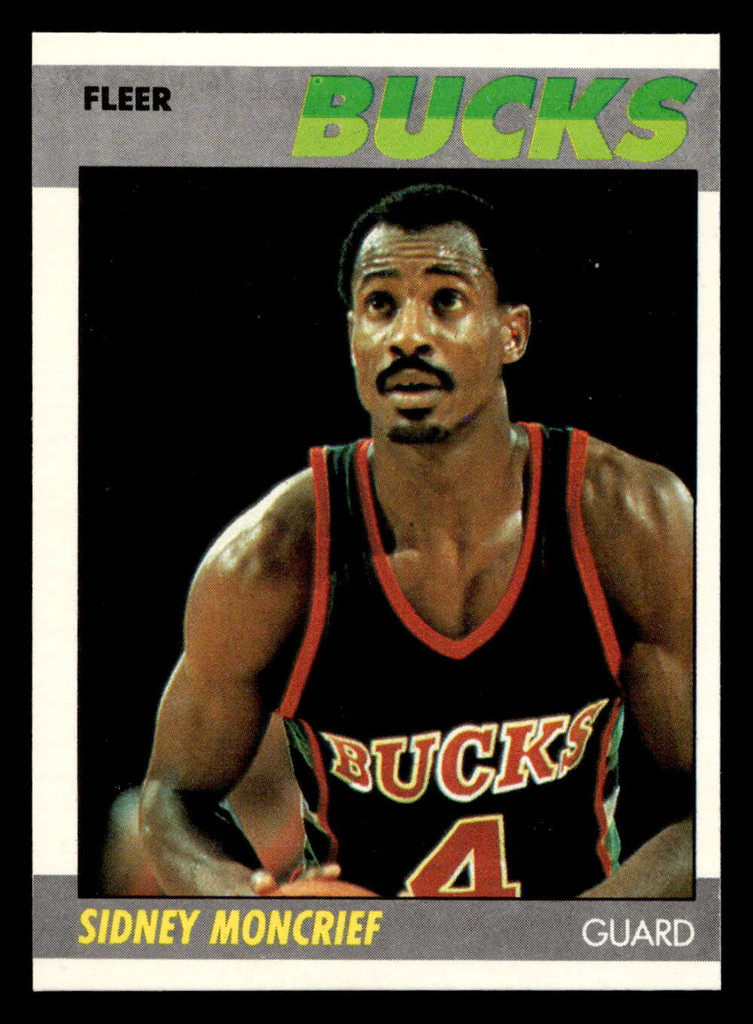1987-88 Fleer #76 Sidney Moncrief Near Mint Basketball  ID: 509485