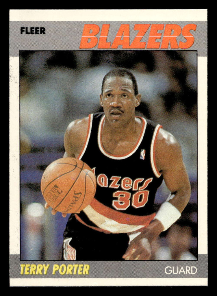 1987-88 Fleer #89 Terry Porter NM-Mint RC Rookie Basketball  ID: 509543
