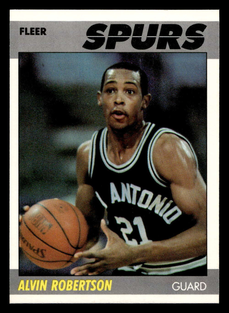 1987-88 Fleer #93 Alvin Robertson Near Mint+ Basketball  ID: 509561