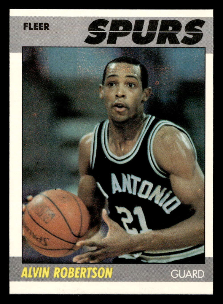 1987-88 Fleer #93 Alvin Robertson Near Mint Basketball  ID: 509564
