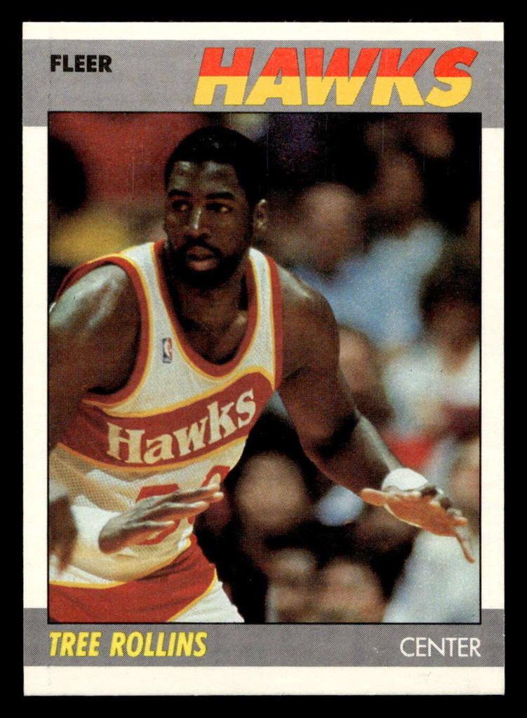 1987-88 Fleer #94 Tree Rollins Near Mint+ Basketball  ID: 509565