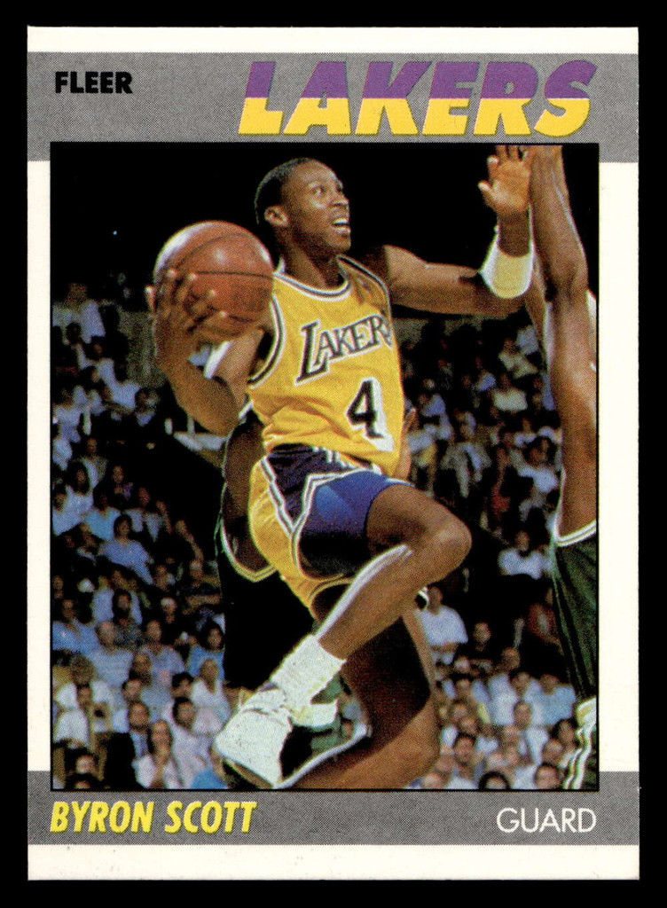 1987-88 Fleer #98 Byron Scott Near Mint Basketball  ID: 509586