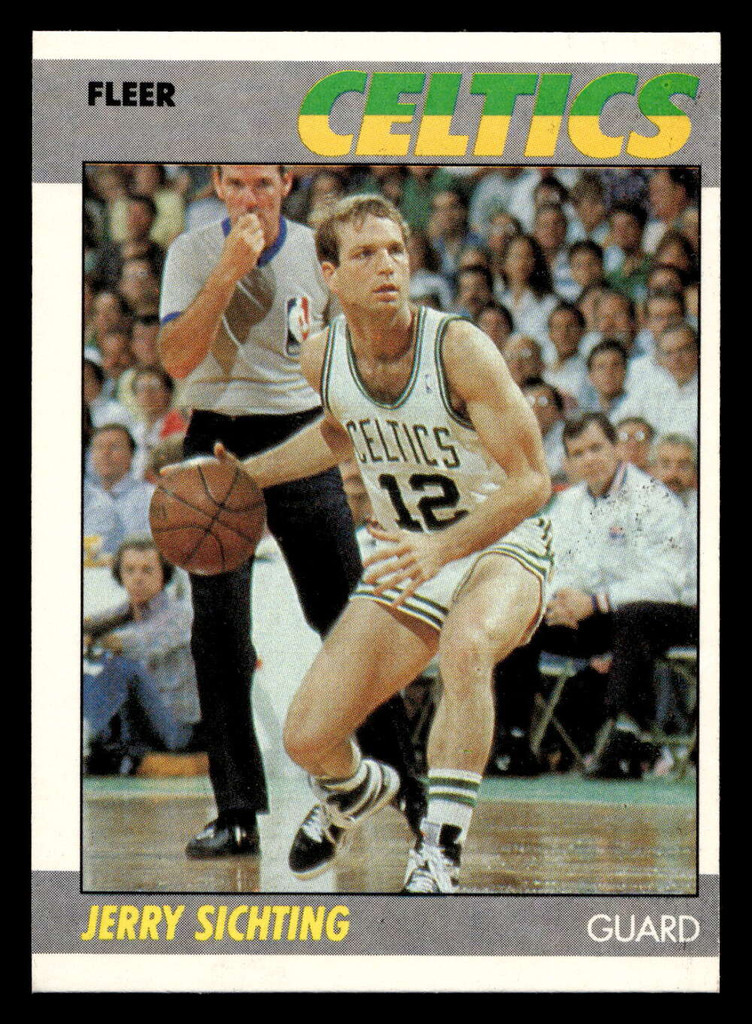 1987-88 Fleer #99 Jerry Sichting Near Mint Basketball  ID: 509588
