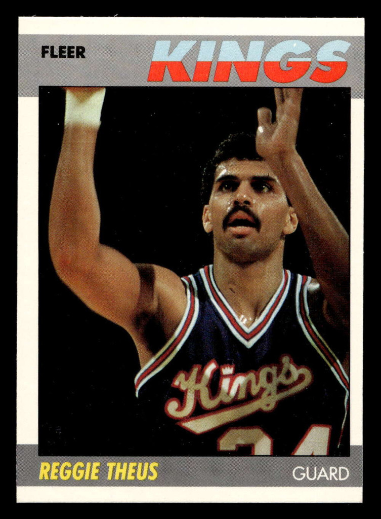 1987-88 Fleer #105 Reggie Theus Near Mint Basketball  ID: 509618