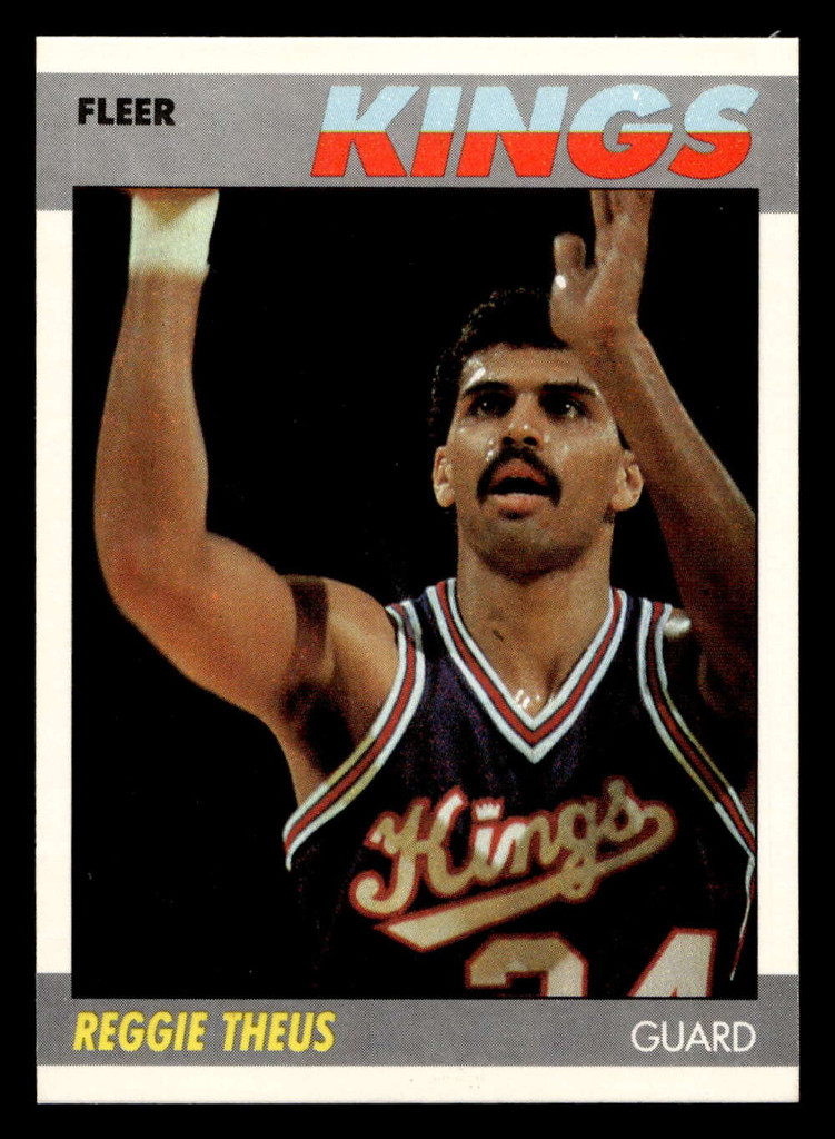 1987-88 Fleer #105 Reggie Theus NM-Mint Basketball  ID: 509620