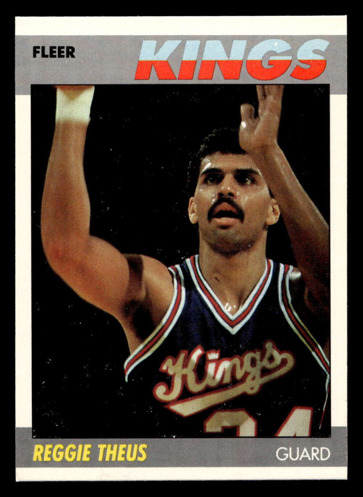 1987-88 Fleer #105 Reggie Theus Near Mint Basketball  ID: 509622