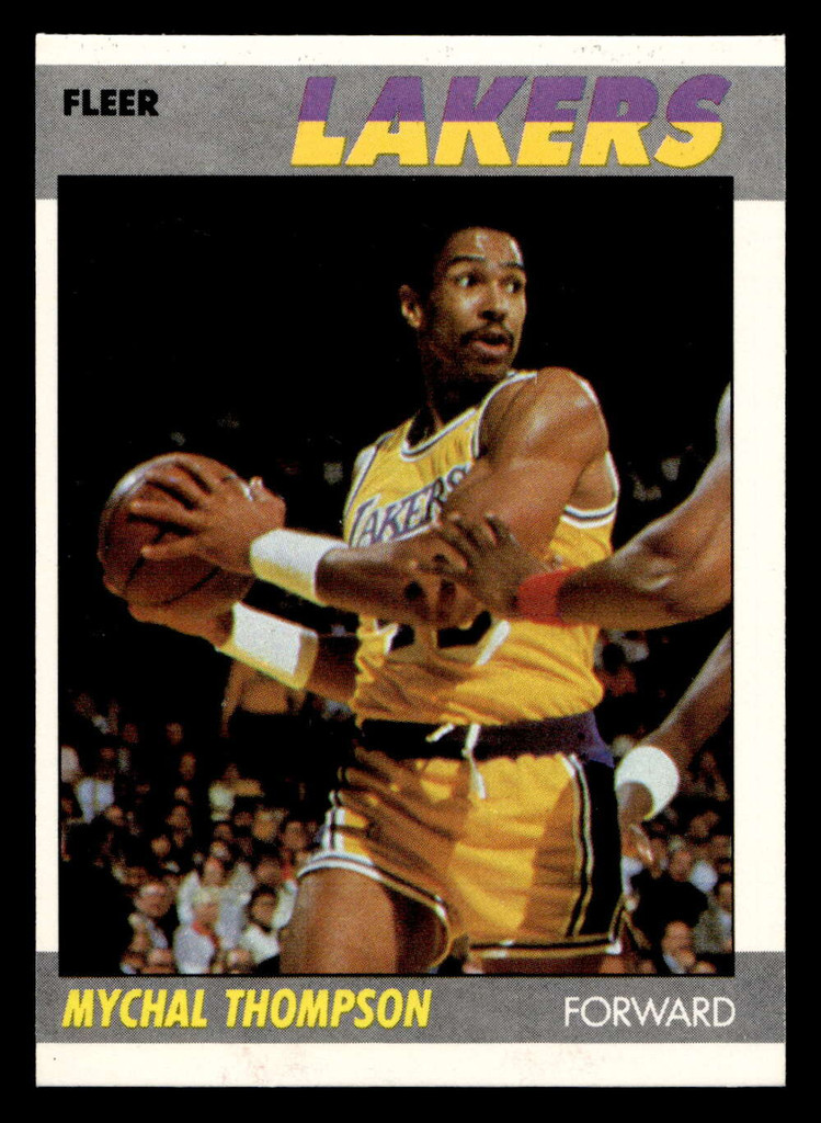 1987-88 Fleer #108 Mychal Thompson Near Mint Basketball  ID: 509635