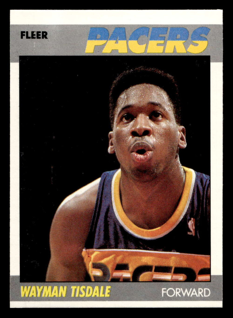 1987-88 Fleer #111 Wayman Tisdale Near Mint Basketball  ID: 509641