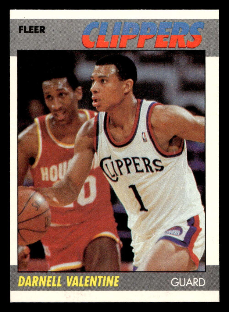 1987-88 Fleer #115 Darnell Valentine Near Mint Basketball  ID: 509664