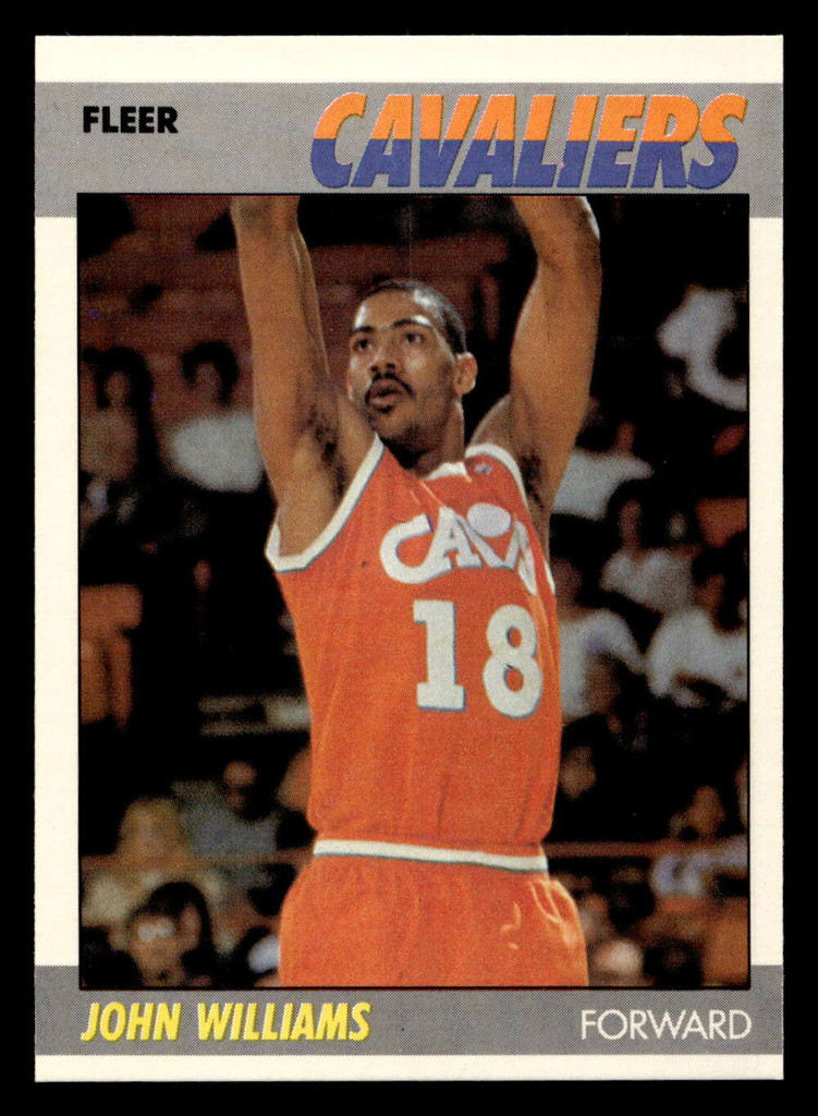 1987-88 Fleer #123 Hot Rod Williams Near Mint+ RC Rookie Basketball  ID: 509700