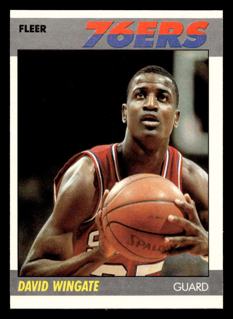 1987-88 Fleer #125 David Wingate Near Mint RC Rookie Basketball  ID: 509711