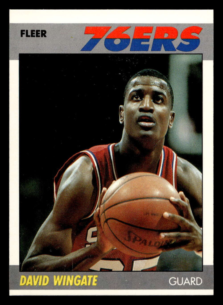 1987-88 Fleer #125 David Wingate Near Mint RC Rookie Basketball  ID: 509714