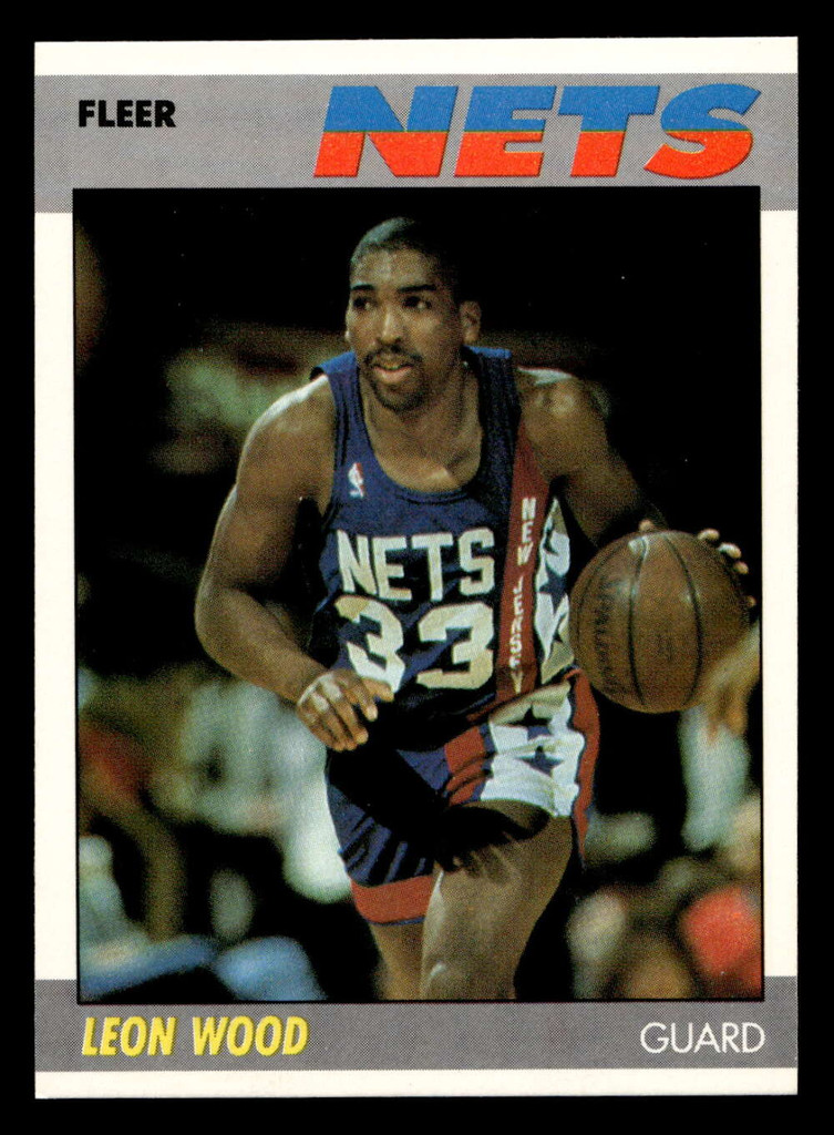 1987-88 Fleer #127 Leon Wood NM-Mint Basketball  ID: 509722