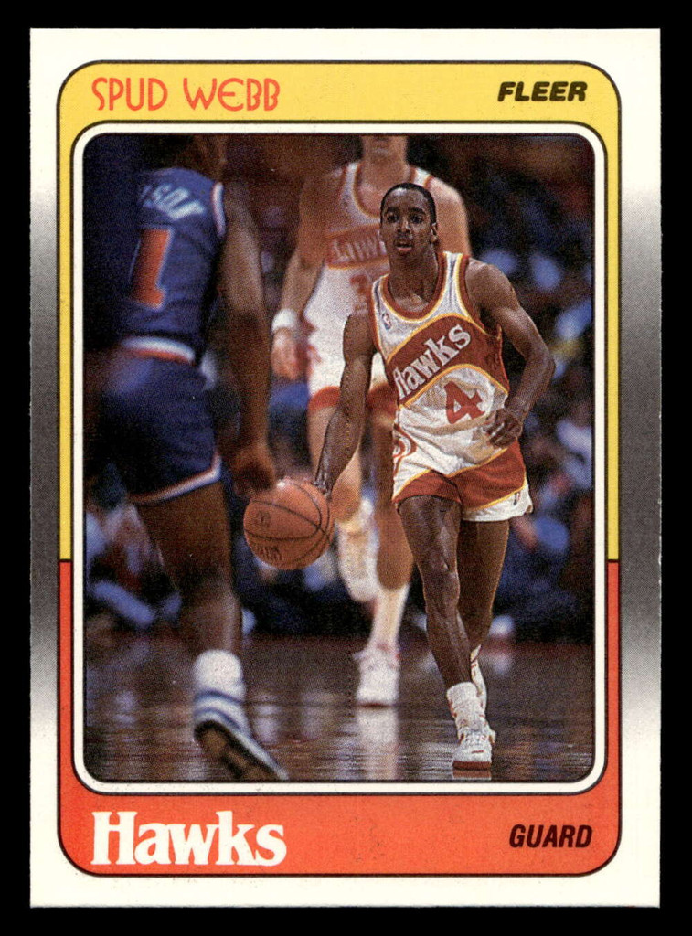 1988-89 Fleer #4 Spud Webb Near Mint+ Basketball  ID: 509758
