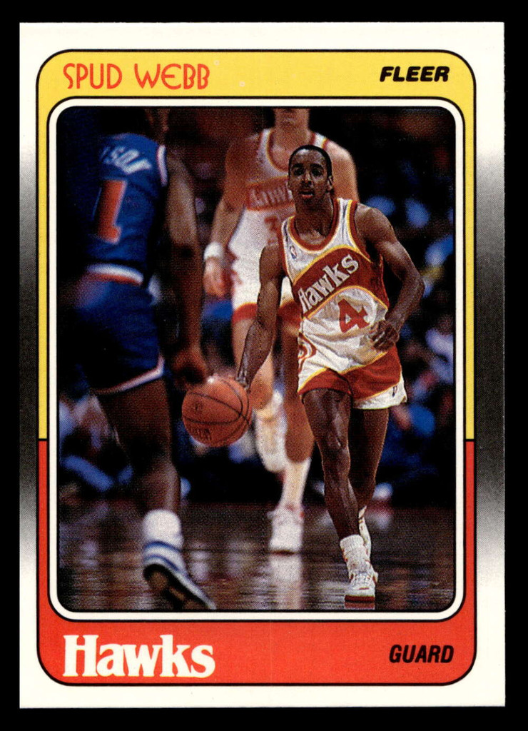 1988-89 Fleer #4 Spud Webb Near Mint+ Basketball  ID: 509759