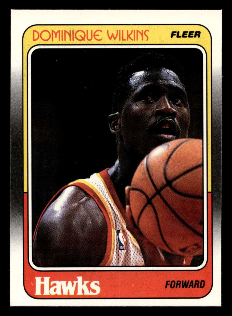 1988-89 Fleer #5 Dominique Wilkins Near Mint+ Basketball  ID: 509761