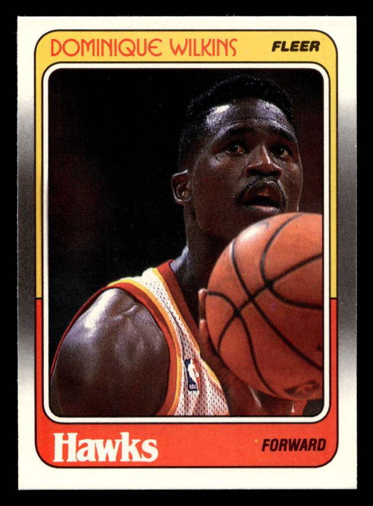 1988-89 Fleer #5 Dominique Wilkins NM-Mint Basketball  ID: 509764