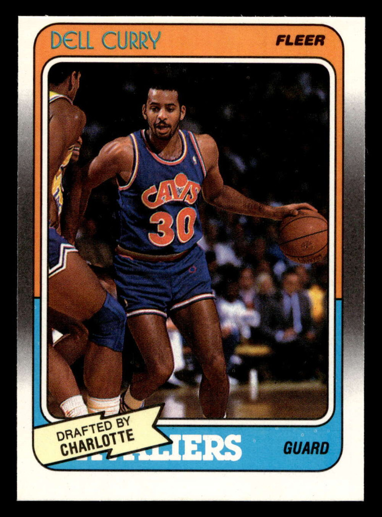 1988-89 Fleer #14 Dell Curry Near Mint+ RC Rookie Basketball  ID: 509799