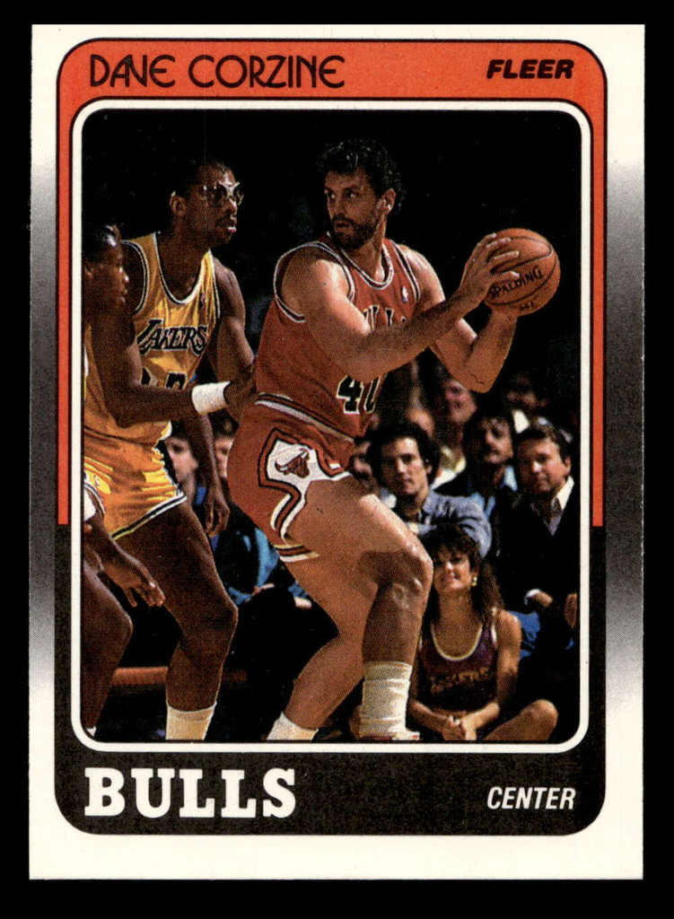 1988-89 Fleer #15 Dave Corzine Near Mint+ Basketball  ID: 509803