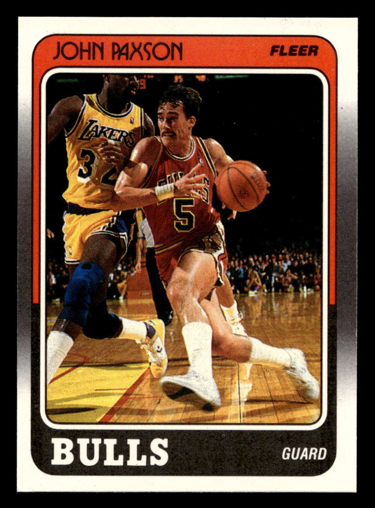 1988-89 Fleer #19 John Paxson Near Mint+ Basketball  ID: 509817