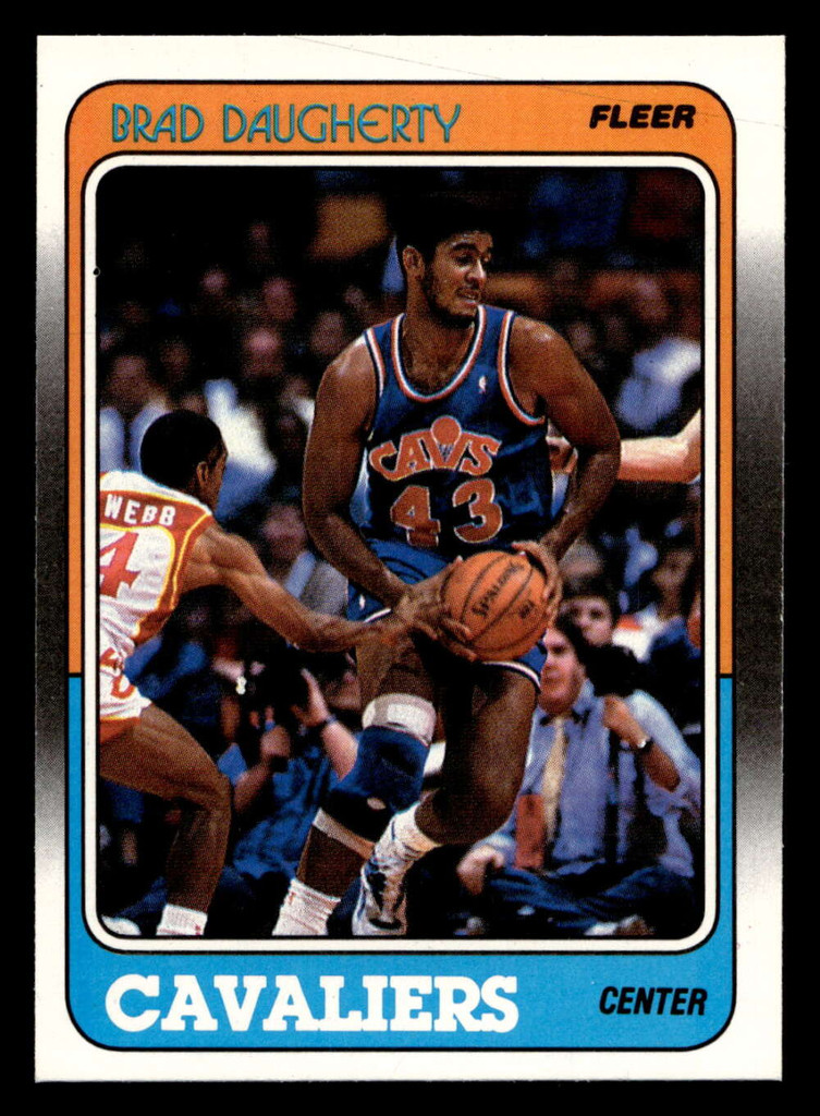 1988-89 Fleer #22 Brad Daugherty Near Mint+ Basketball  ID: 509825