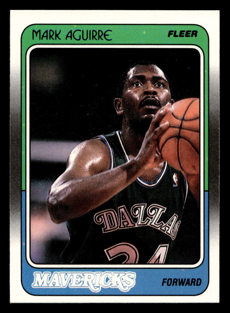 1988-89 Fleer #27 Mark Aguirre Near Mint+ Basketball  ID: 509845