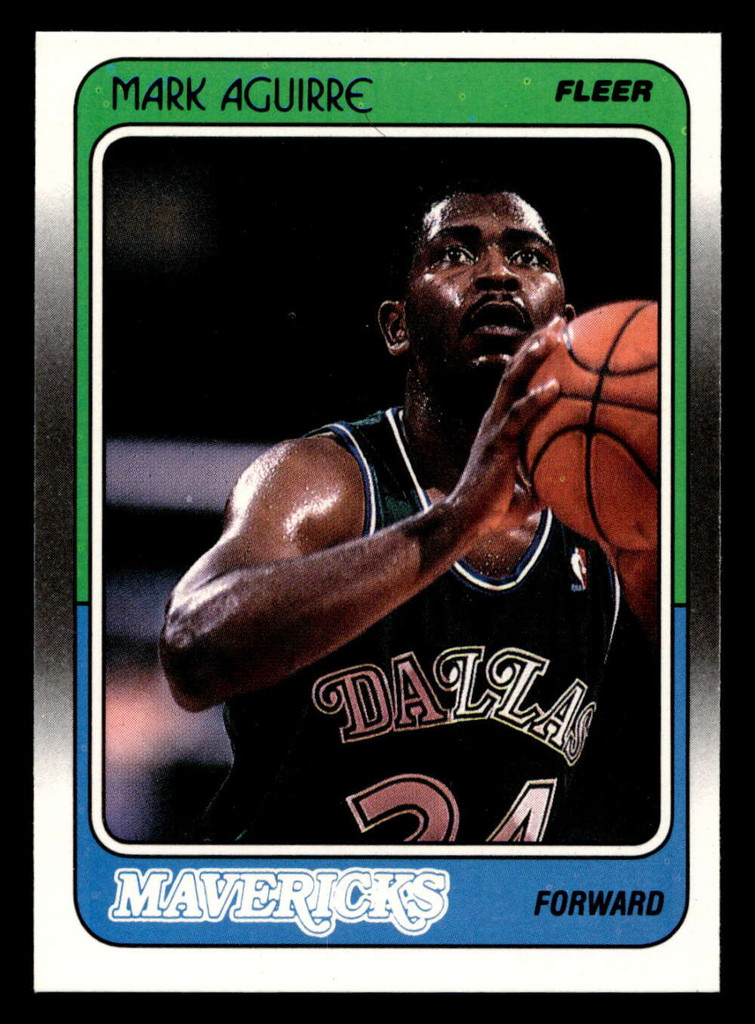 1988-89 Fleer #27 Mark Aguirre Near Mint+ Basketball  ID: 509847