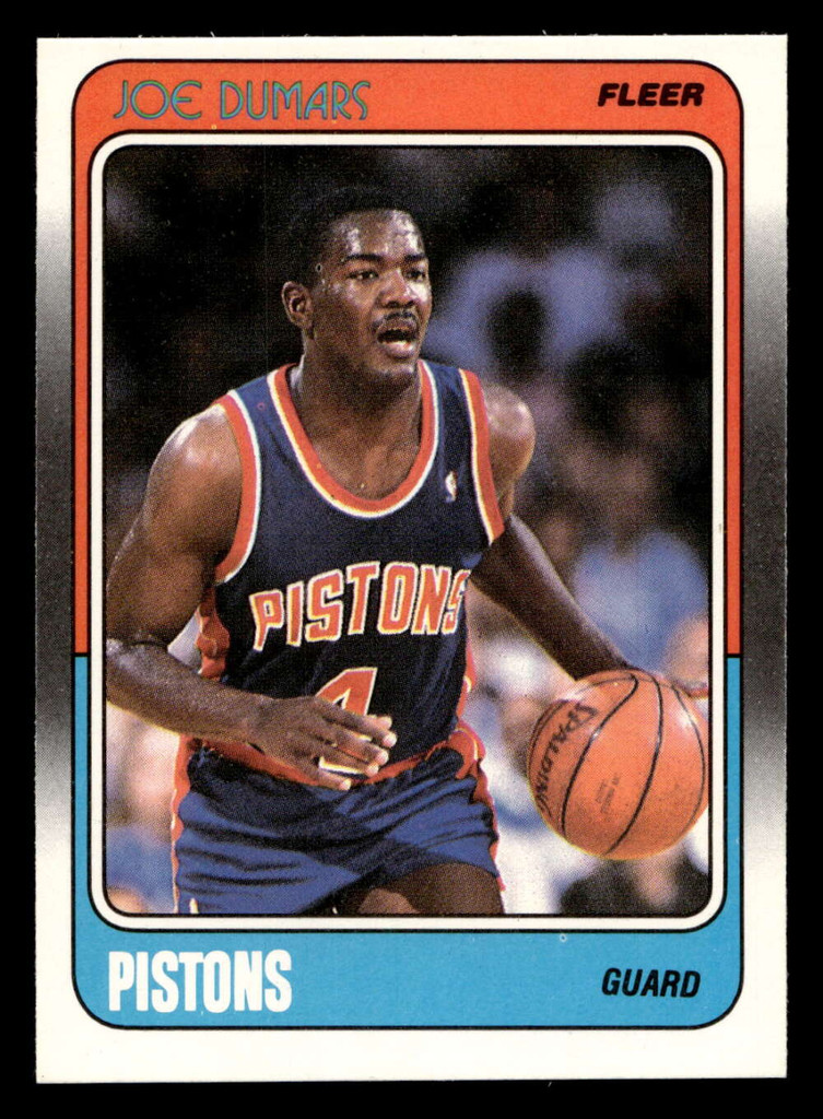 1988-89 Fleer #40 Joe Dumars Near Mint+ Basketball  ID: 509913