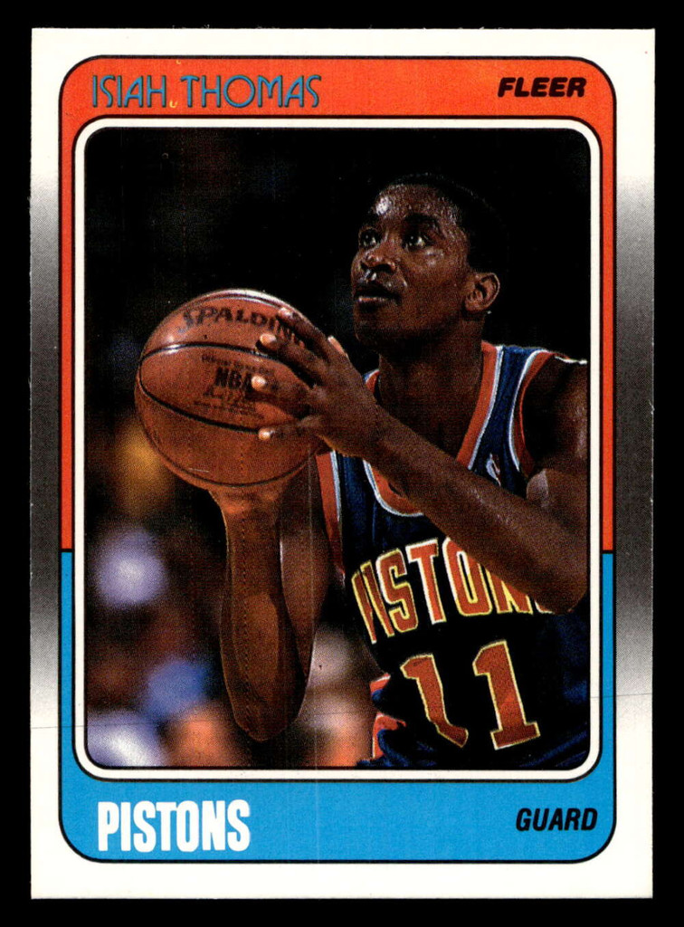 1988-89 Fleer #45 Isiah Thomas Near Mint+ Basketball  ID: 509933