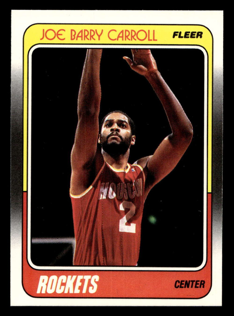 1988-89 Fleer #50 Joe Barry Carroll Near Mint+ Basketball  ID: 509956