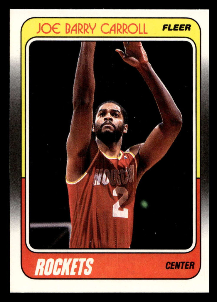 1988-89 Fleer #50 Joe Barry Carroll Near Mint+ Basketball  ID: 509957