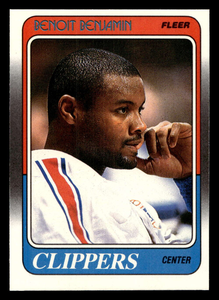 1988-89 Fleer #61 Benoit Benjamin Near Mint+ Basketball  ID: 510007