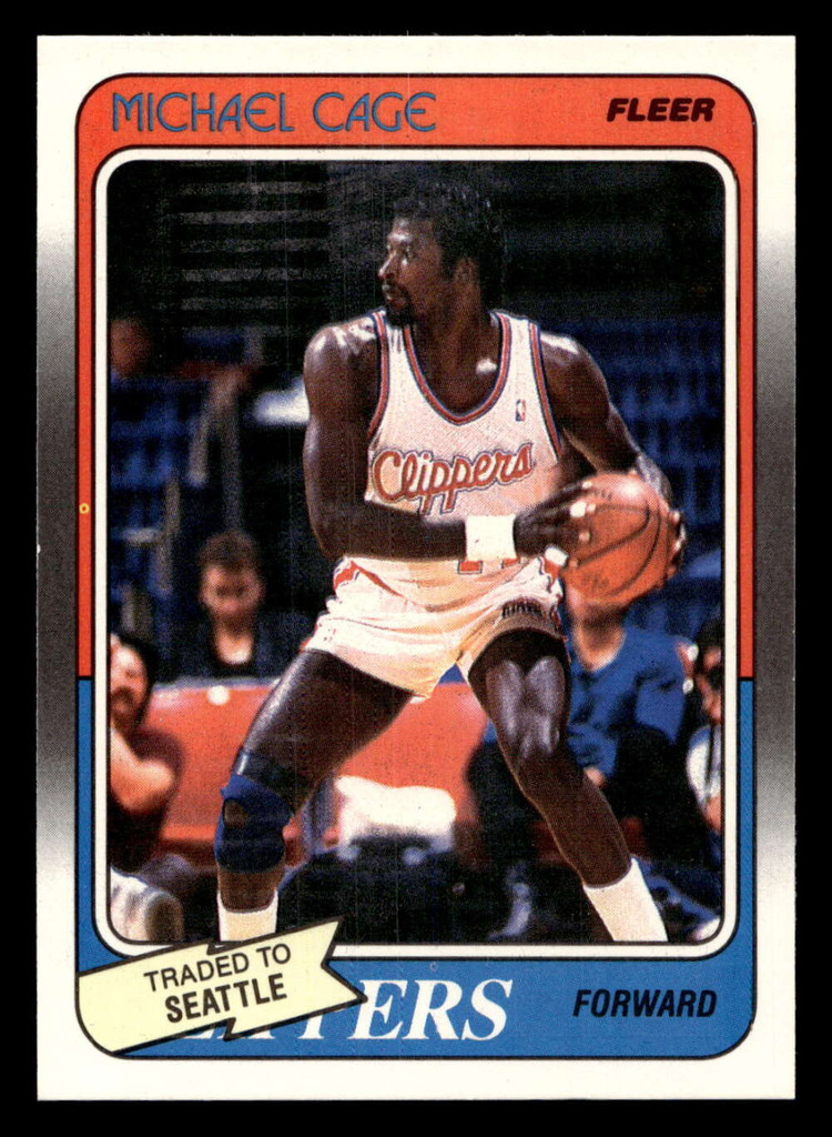 1988-89 Fleer #62 Michael Cage Near Mint+ Basketball  ID: 510015